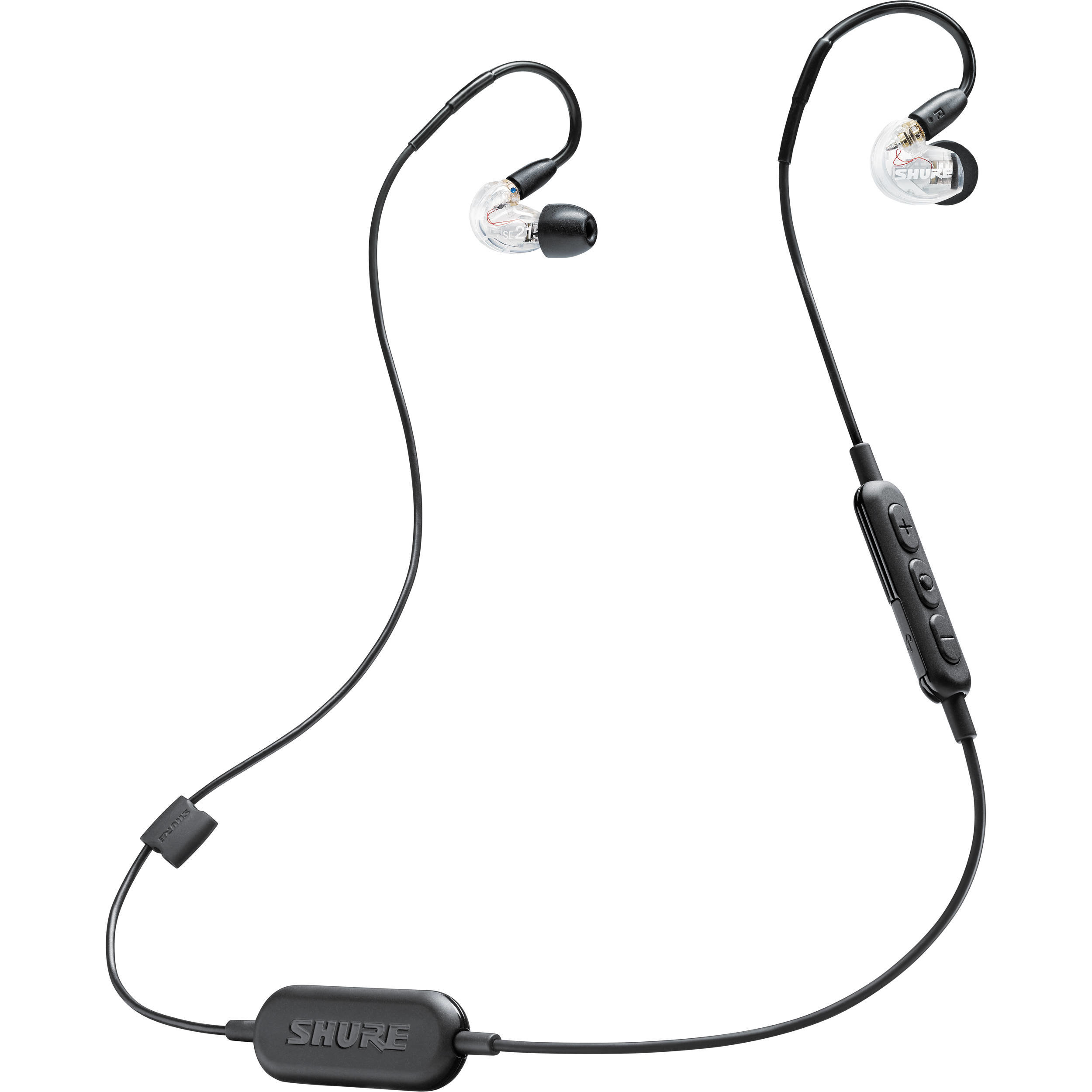 SHURE SE215-BT1 Czarno-biały Słuchawki dokanałowe - niskie ceny i opinie w  Media Expert