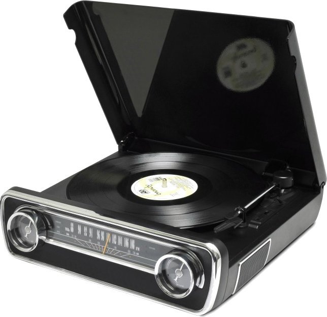 ION Mustang LP Czarny Gramofon - niskie ceny i opinie w Media Expert
