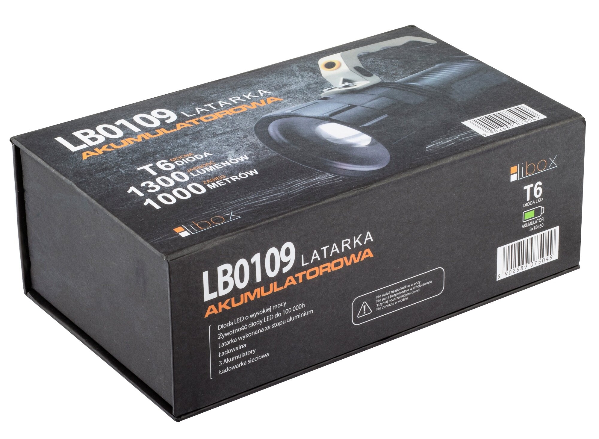 LIBOX T6 LB0109 Latarka - niskie ceny i opinie w Media Expert