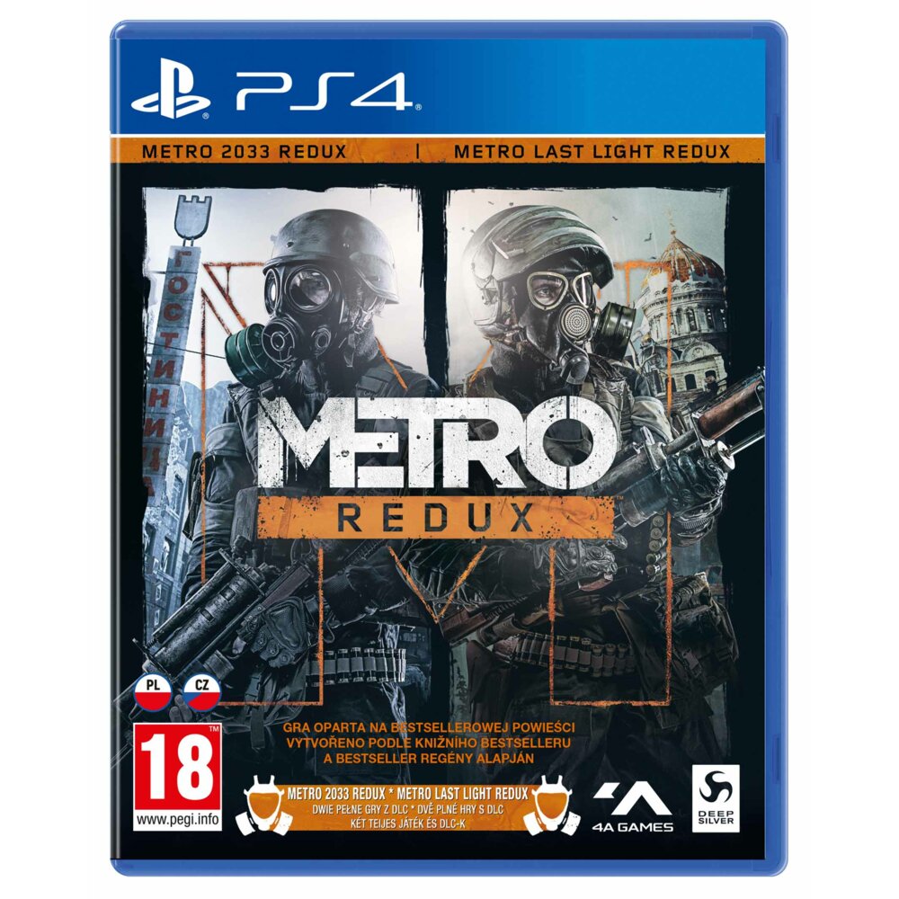 Metro Redux Gra PS4 (Kompatybilna z PS5) - niskie ceny i opinie w Media  Expert