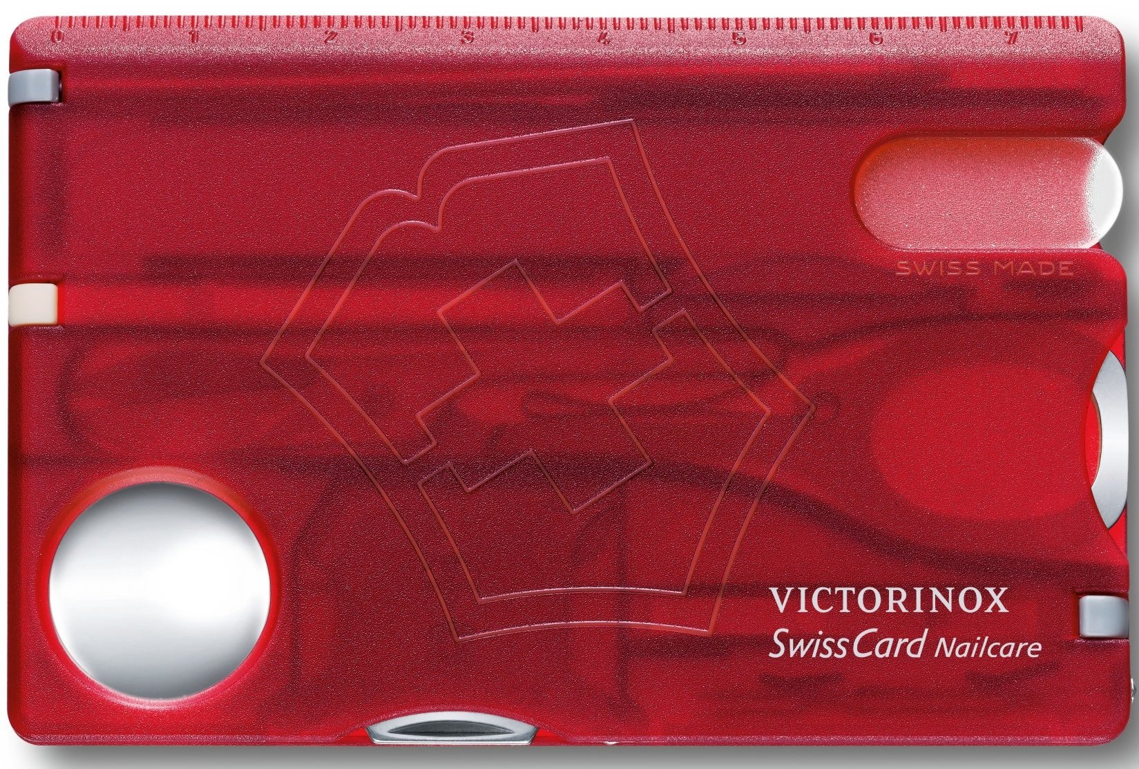 VICTORINOX SwissCard Nailcare 0.7240.T Czerwono-srebrny Niezbędnik - niskie  ceny i opinie w Media Expert