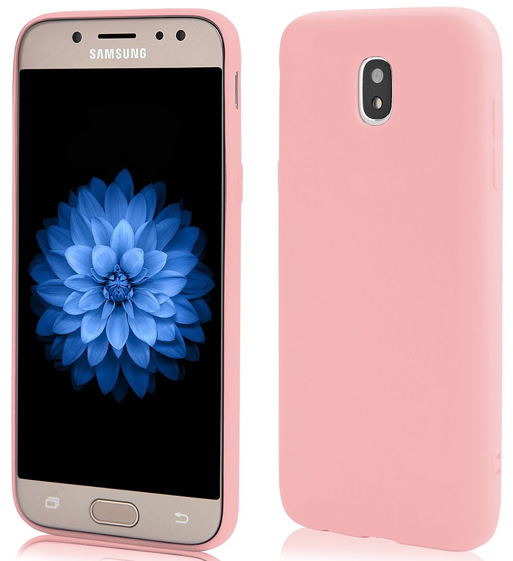 KLTRADE Back Case Pudding Slim do Samsung Galaxy J7 2017 Różowy Etui -  niskie ceny i opinie w Media Expert