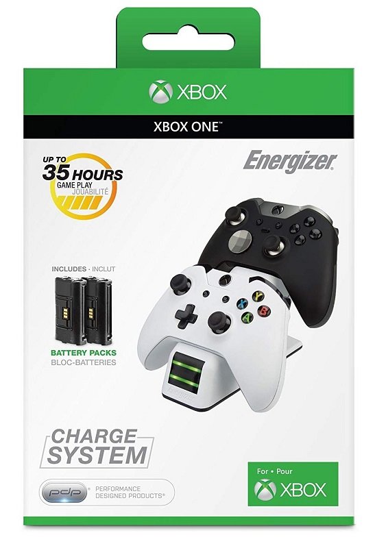 PERFORMANCE DESIGNED Energizer 2X do Xbox One Biały Ładowarka - niskie ceny  i opinie w Media Expert