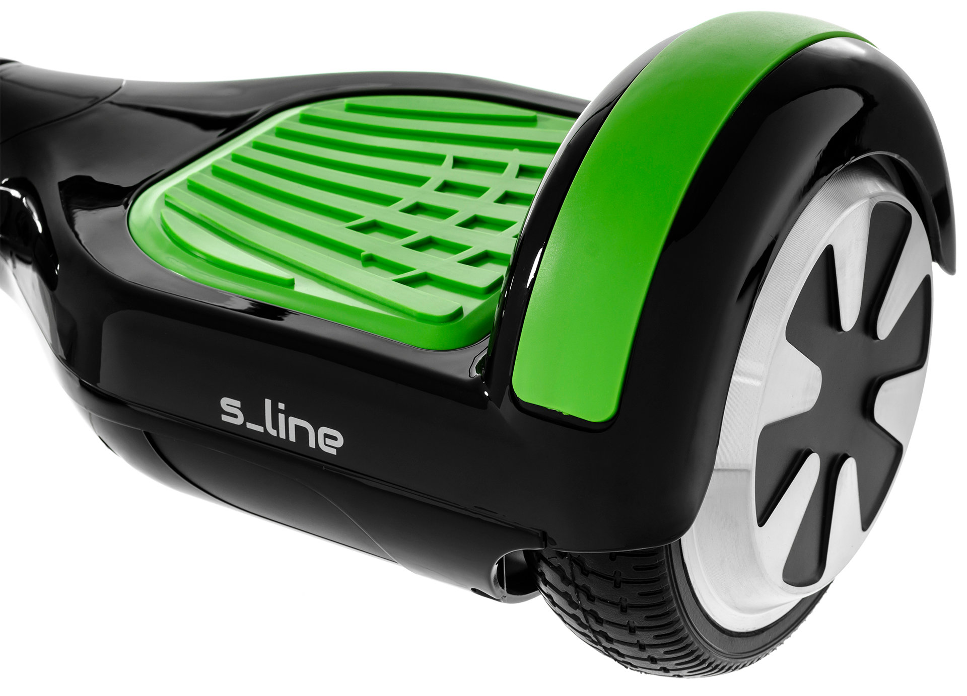 S-LINE SB101G 6.5 cala Czarno-zielony Deskorolka elektryczna - niskie ceny  i opinie w Media Expert