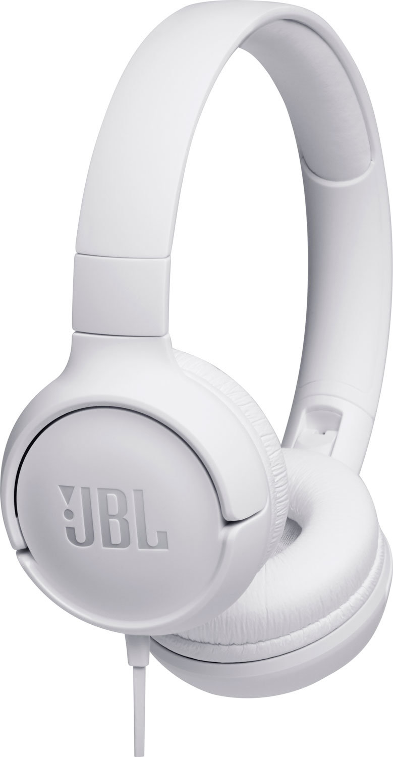 JBL TUNE 500 Biały Słuchawki nauszne - niskie ceny i opinie w Media Expert