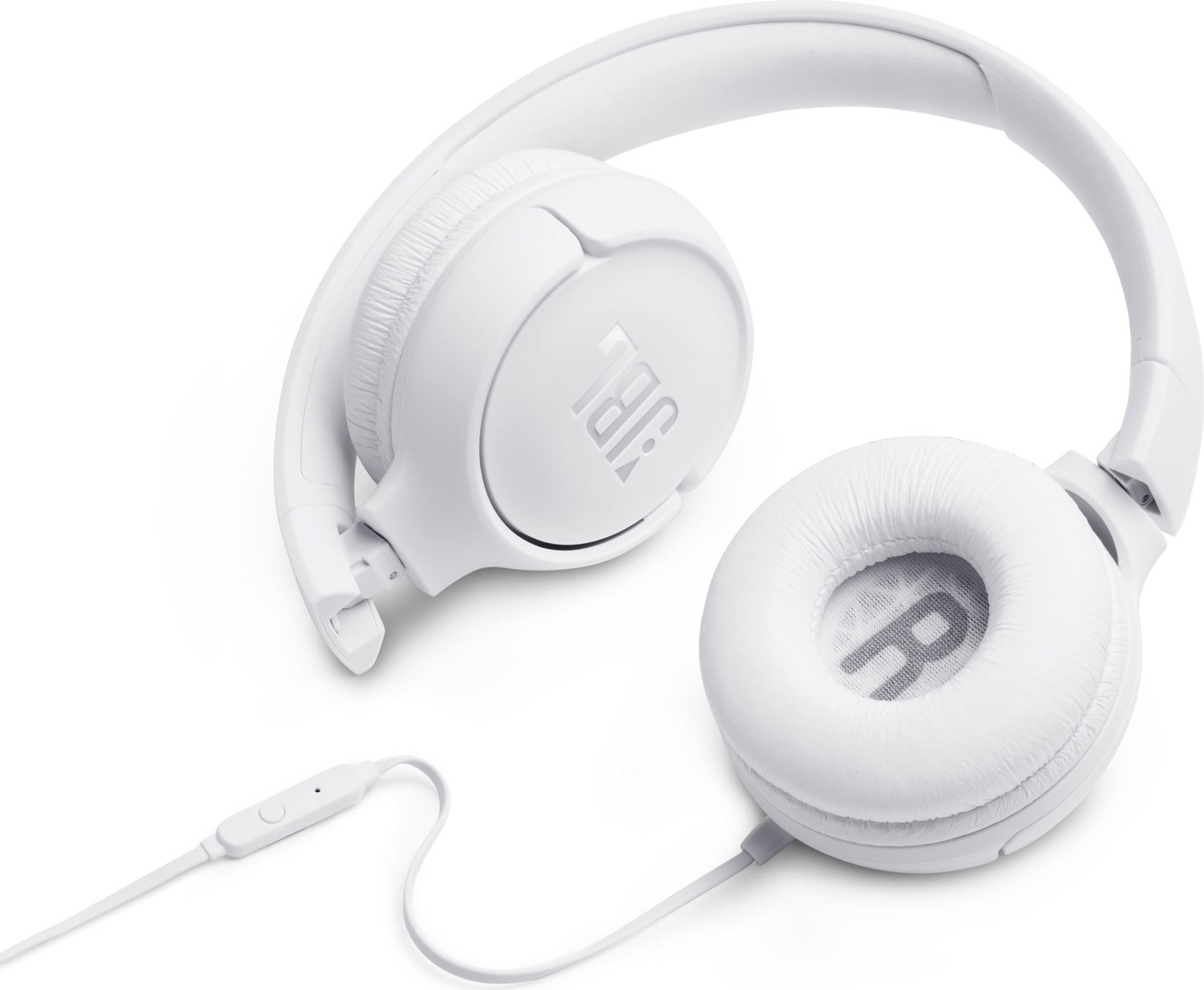 JBL TUNE 500 Biały Słuchawki nauszne - niskie ceny i opinie w Media Expert