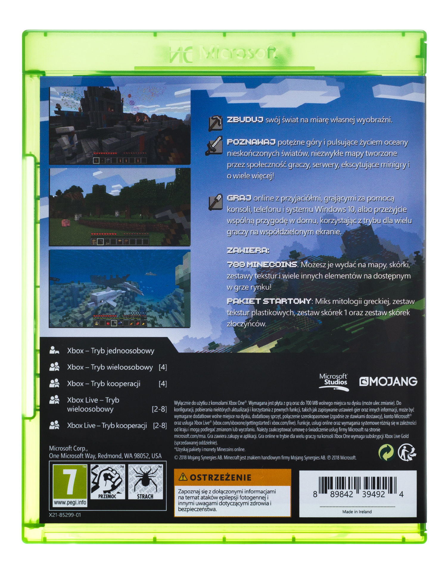 Minecraft Starter Collection Gra XBOX ONE (Kompatybilna z Xbox Series X) -  niskie ceny i opinie w Media Expert