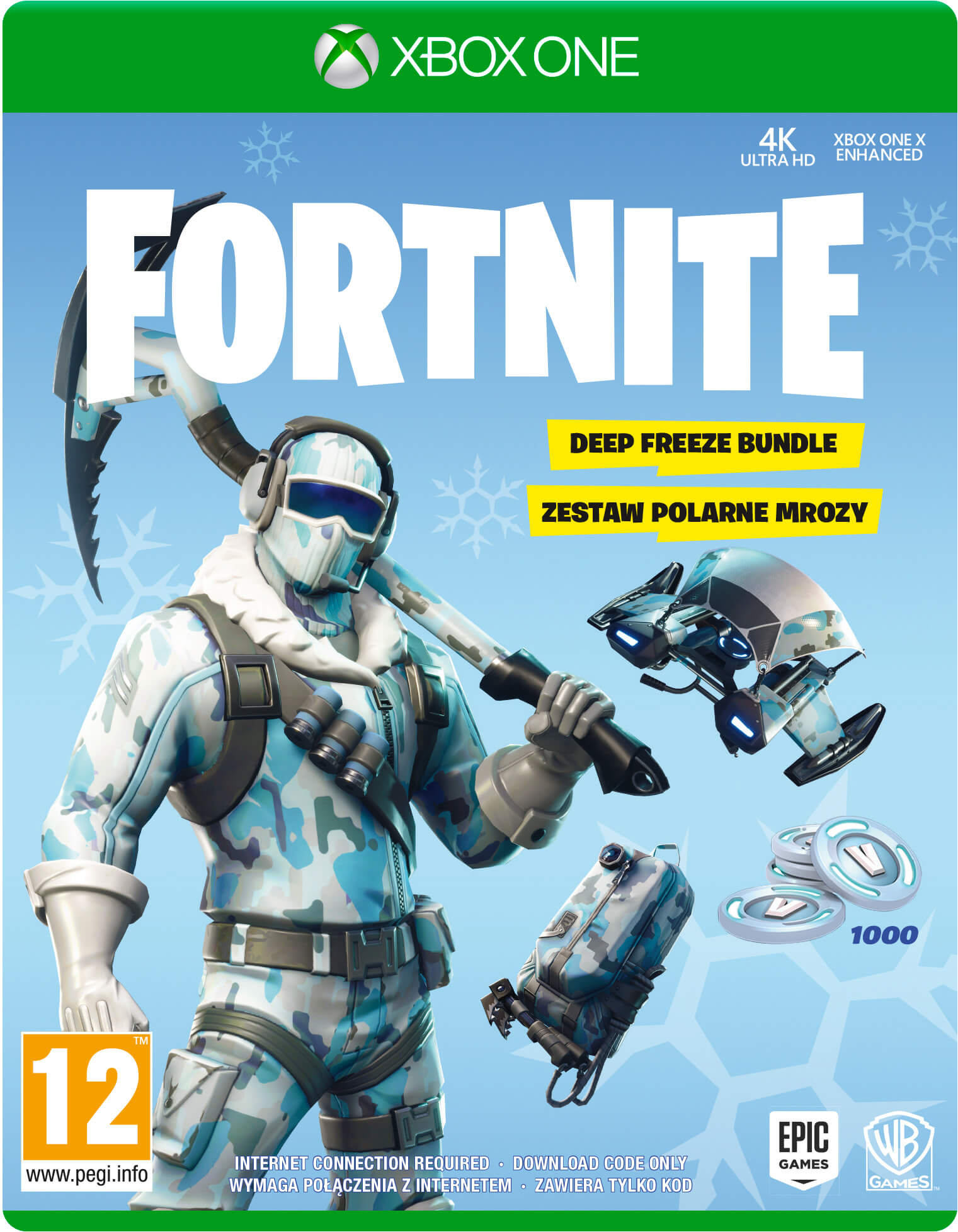 Fortnite: Zestaw Polarne Mrozy Gra XBOX ONE (Kompatybilna z Xbox Series X)  - niskie ceny i opinie w Media Expert