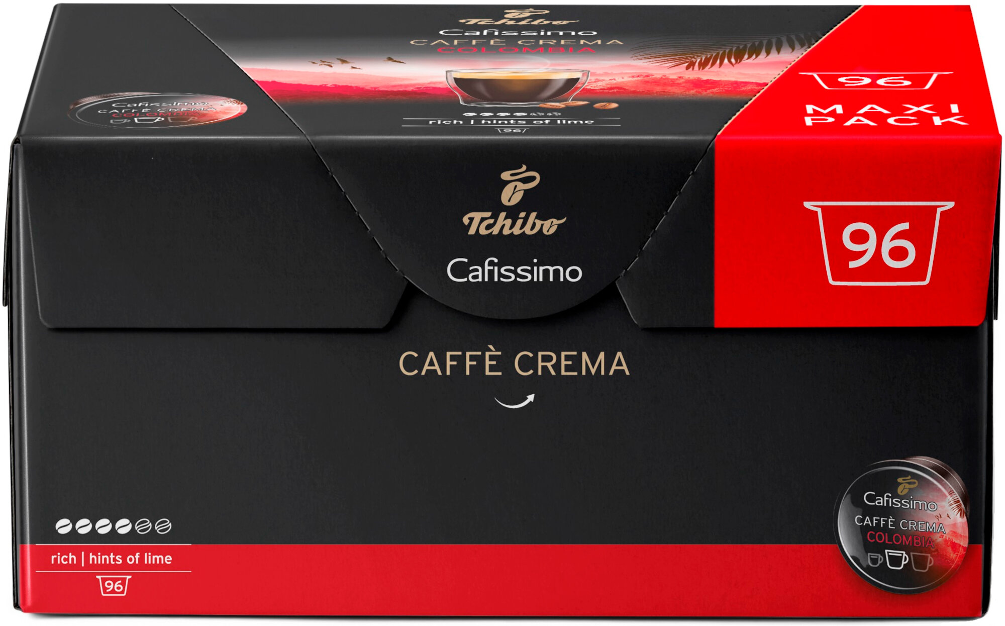 TCHIBO Cafe Crema Colombia Kapsułki - niskie ceny i opinie w Media Expert