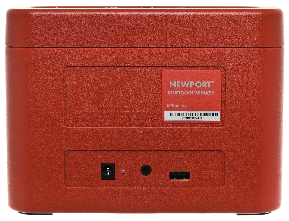 FENDER Newport Czerwony Głośnik mobilny - niskie ceny i opinie w Media  Expert