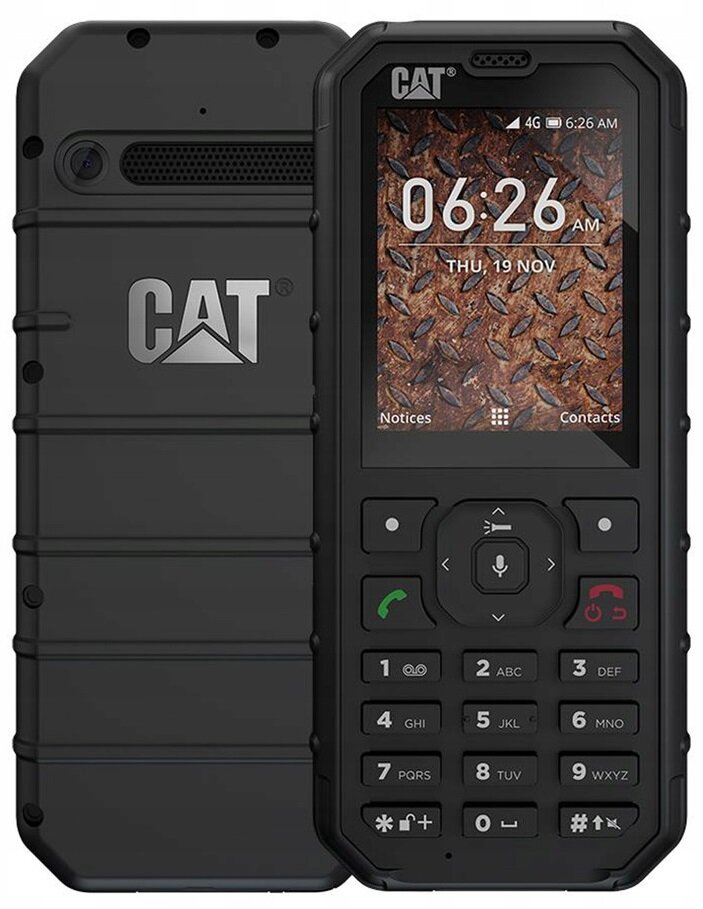 Telefon CAT B35 Dual SIM Czarny - ceny i opinie w Media Expert