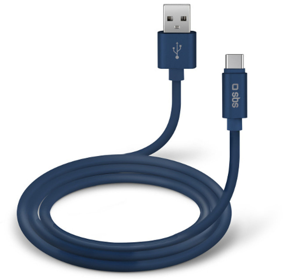 SBS 1 m Kabel USB - USB Typ-C - niskie ceny i opinie w Media Expert