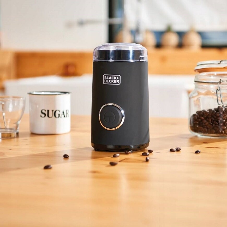 Black+Decker BXCG150E coffee grinder 150W, black from 549 Kč