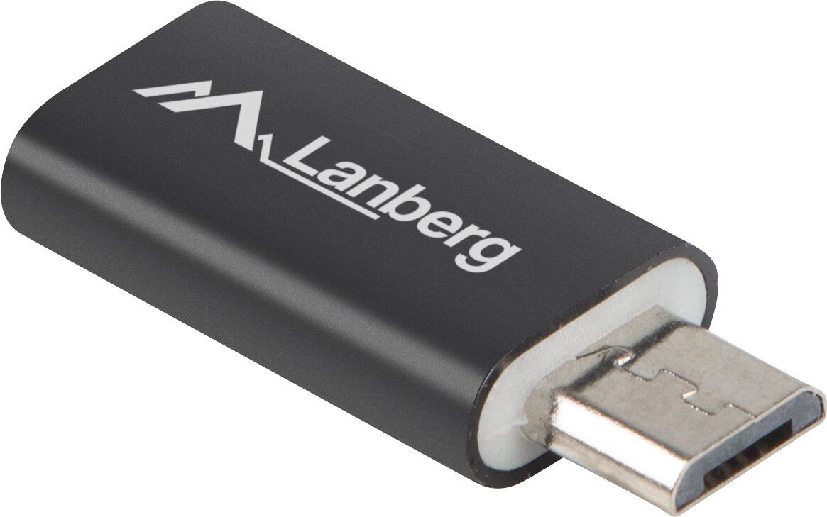 LANBERG AD-UC-UM-01 Adapter USB Typ C - Micro USB - niskie ceny i opinie w  Media Expert