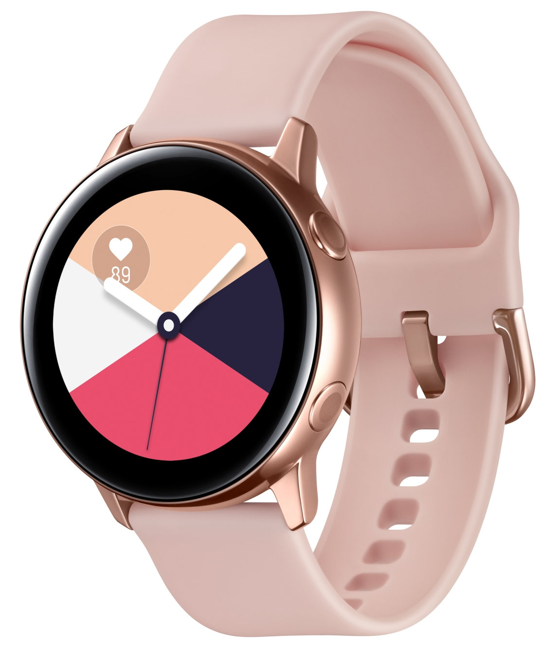 SAMSUNG Galaxy Watch Active SM-R500N Różowy Smartwatch - niskie ceny i  opinie w Media Expert