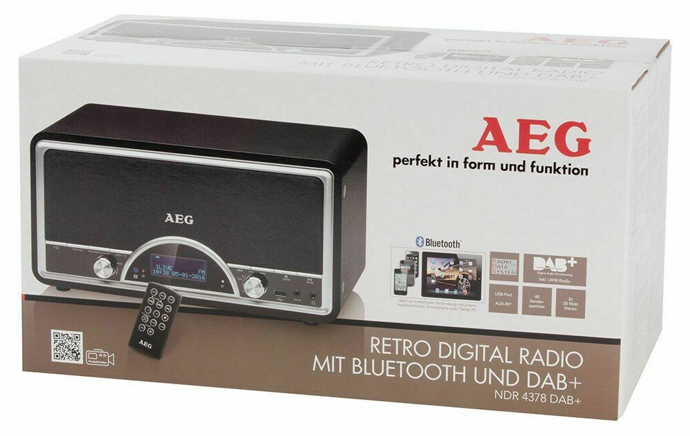 AEG NDR 4378 Czarny Radio - niskie ceny i opinie w Media Expert