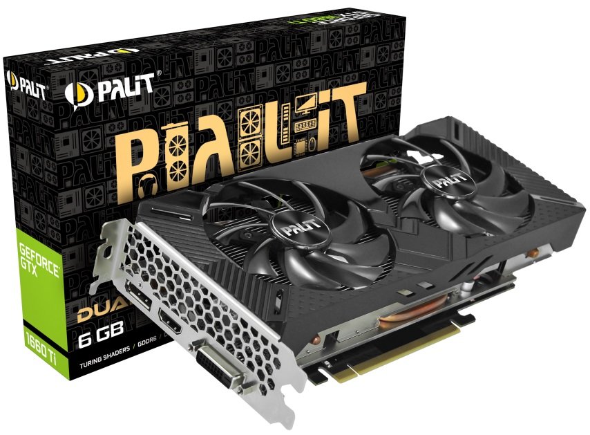 GTX1660ti 6GB Palit 京都市内手渡し可能 - PCパーツ