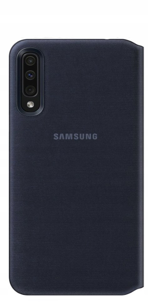SAMSUNG Wallet Cover do Samsung Galaxy A50 Czarny Etui - niskie ceny i  opinie w Media Expert