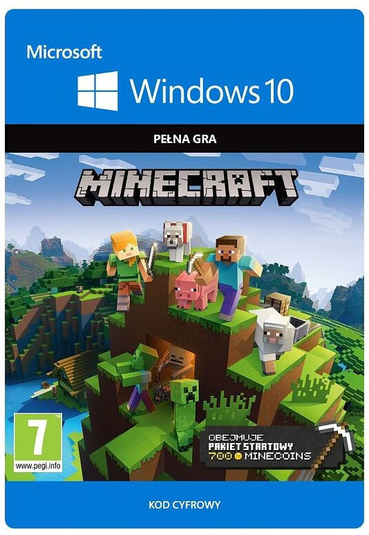MICROSOFT Minecraft Windows 10 Pakiet Startowy Kod aktywacyjny - ceny i  opinie w Media Expert