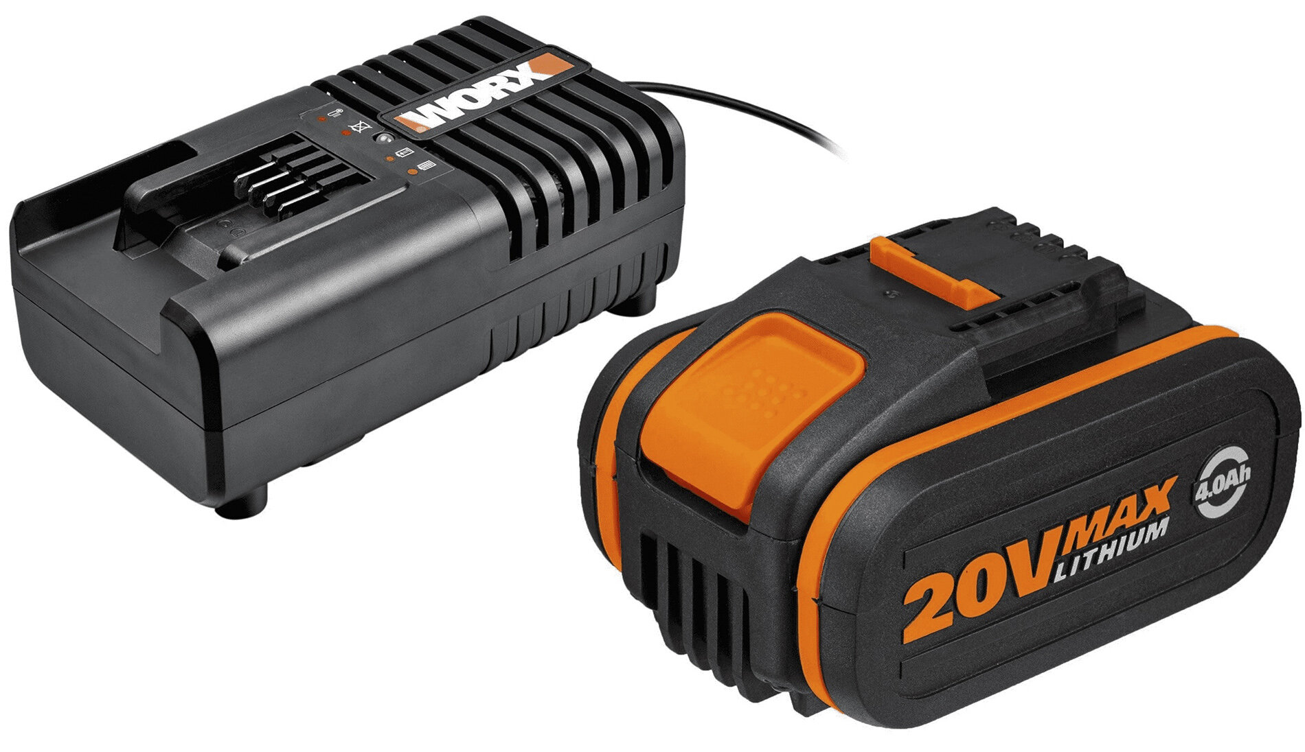 WORX WA3604 4Ah 20V + ładowarka Akumulator - niskie ceny i opinie w Media  Expert