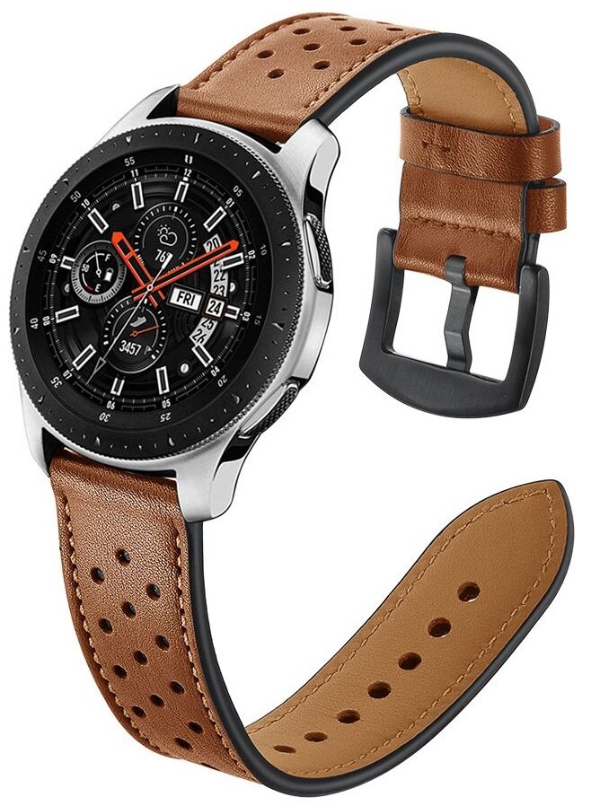 TECH-PROTECT do Samsung Galaxy Watch (46mm) Brązowy Pasek - niskie ceny i  opinie w Media Expert