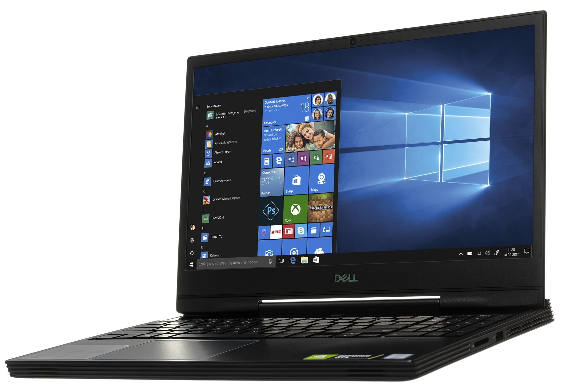 DELL G5 5590 15.6" i7-9750H 8GB SSD 256GB HDD 1TB GeForce 1650 Windows 10  Home Laptop - ceny i opinie w Media Expert