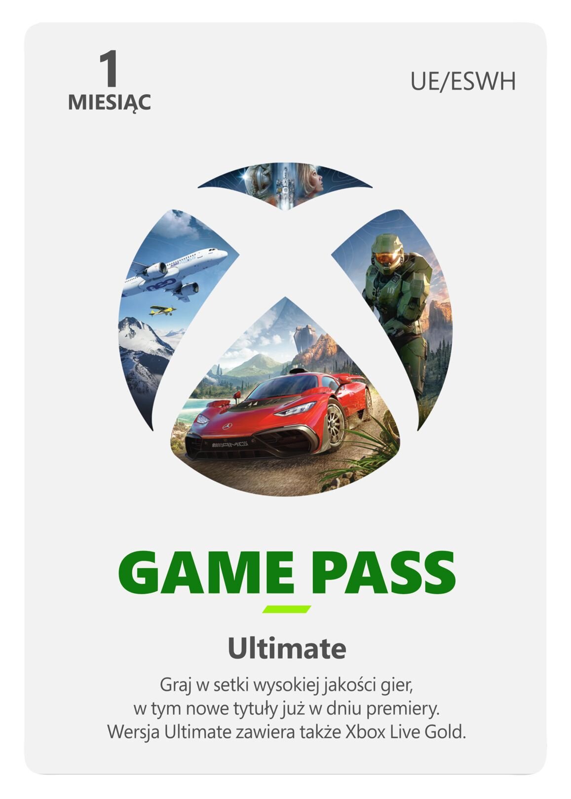 MICROSOFT Xbox Game Pass Ultimate 1 miesiąc Kod aktywacyjny - niskie ceny i  opinie w Media Expert