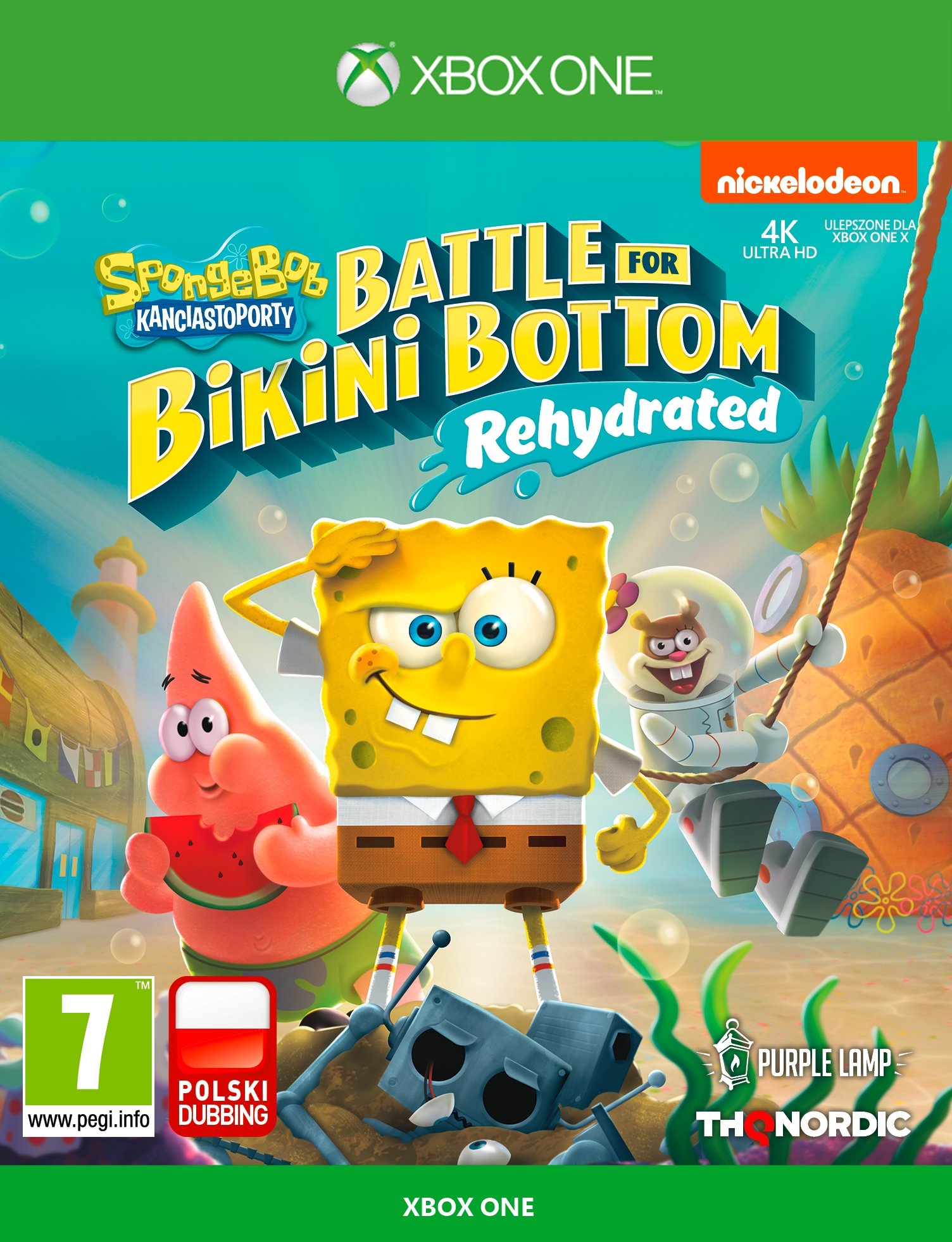 Spongebob Squarepants Battle For Bikini Bottom Rehydrated Gra Xbox One Kompatybilna Z Xbox Series X Ceny I Opinie W Media Expert