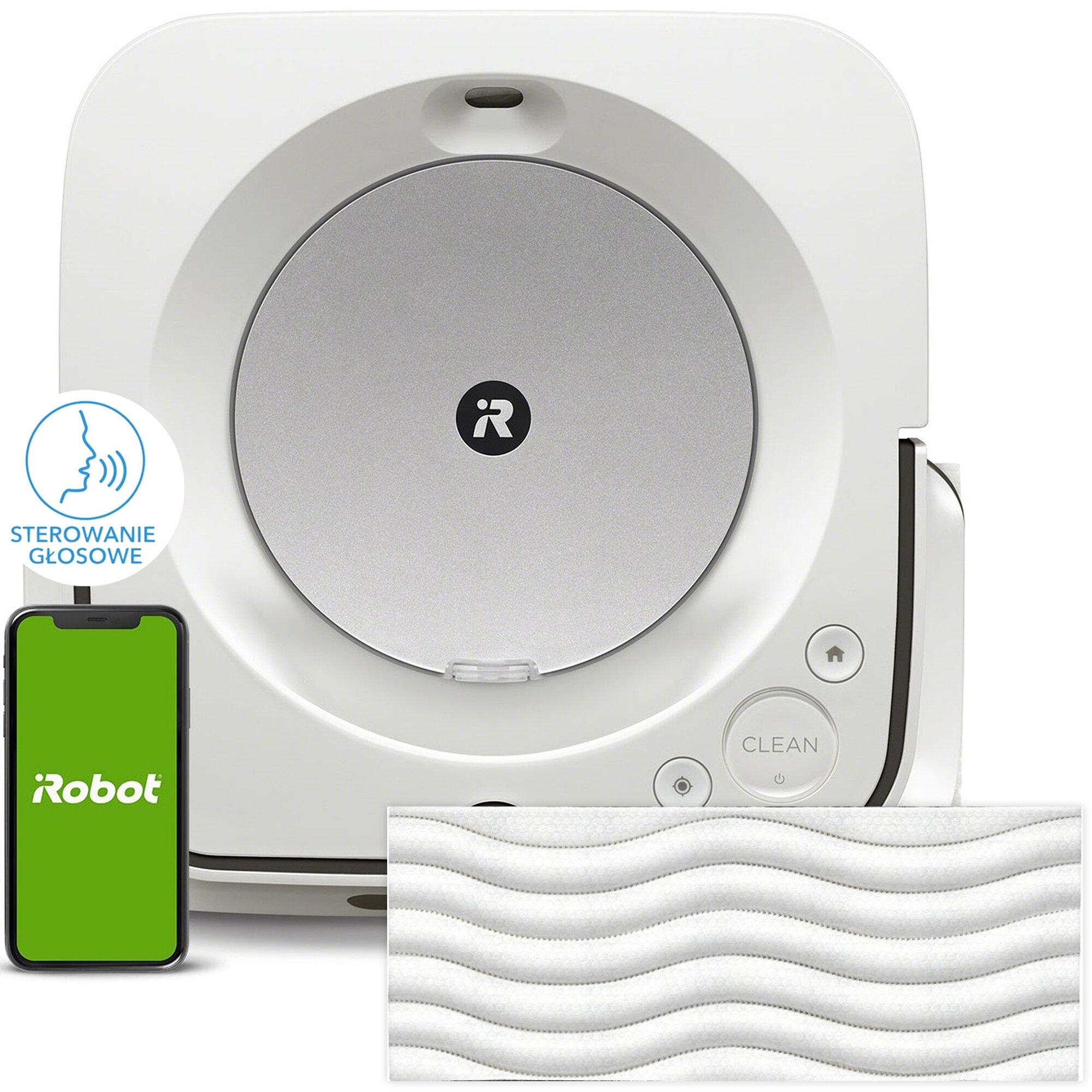 iRobot Braava jet m6 smart Wi-Fi robot mop has a Precision Jet Spray that  mops like you » Gadget Flow