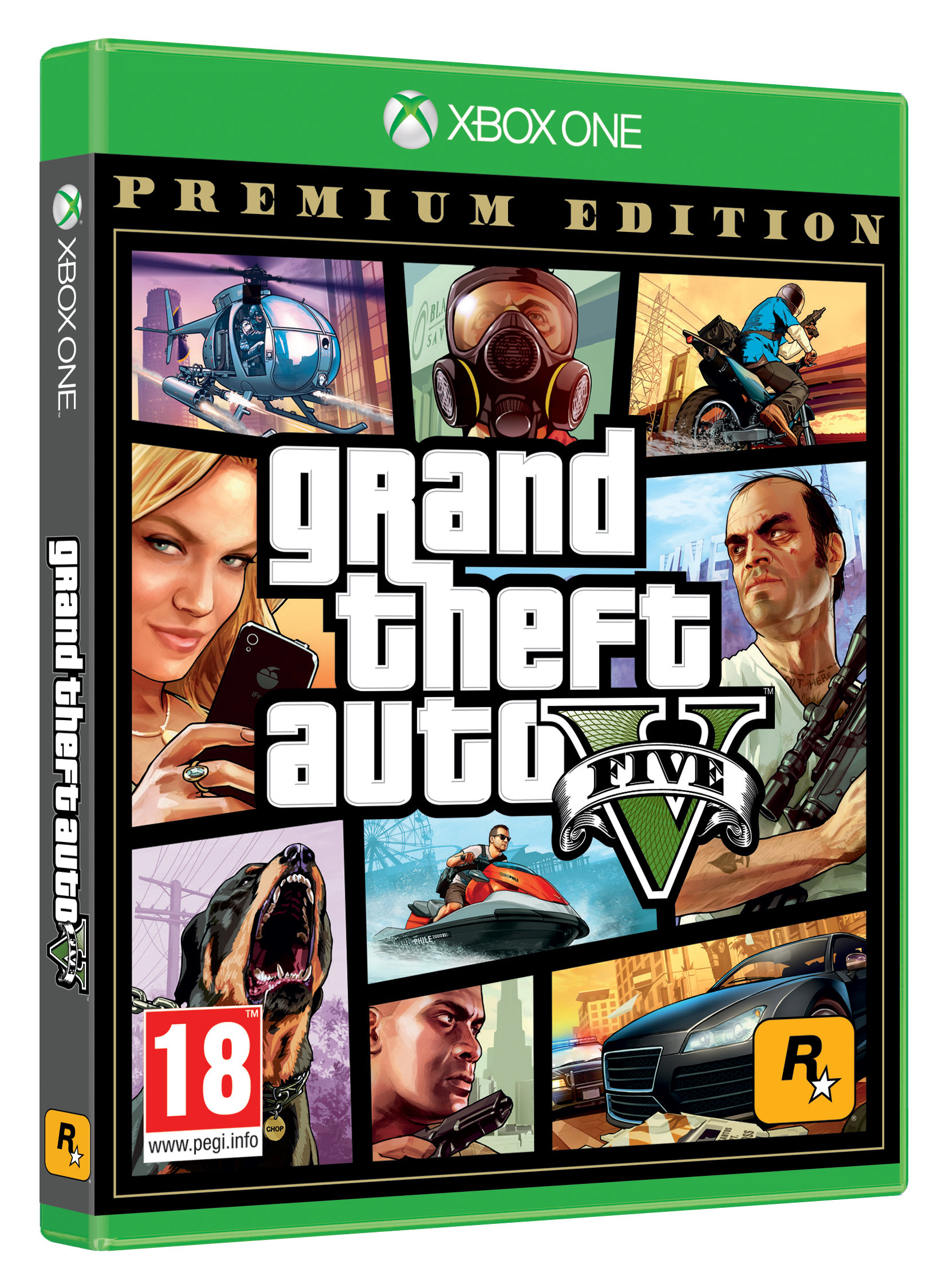 Grand Theft Auto V - Edycja Premium Gra XBOX ONE (Kompatybilna z Xbox  Series X) - niskie ceny i opinie w Media Expert