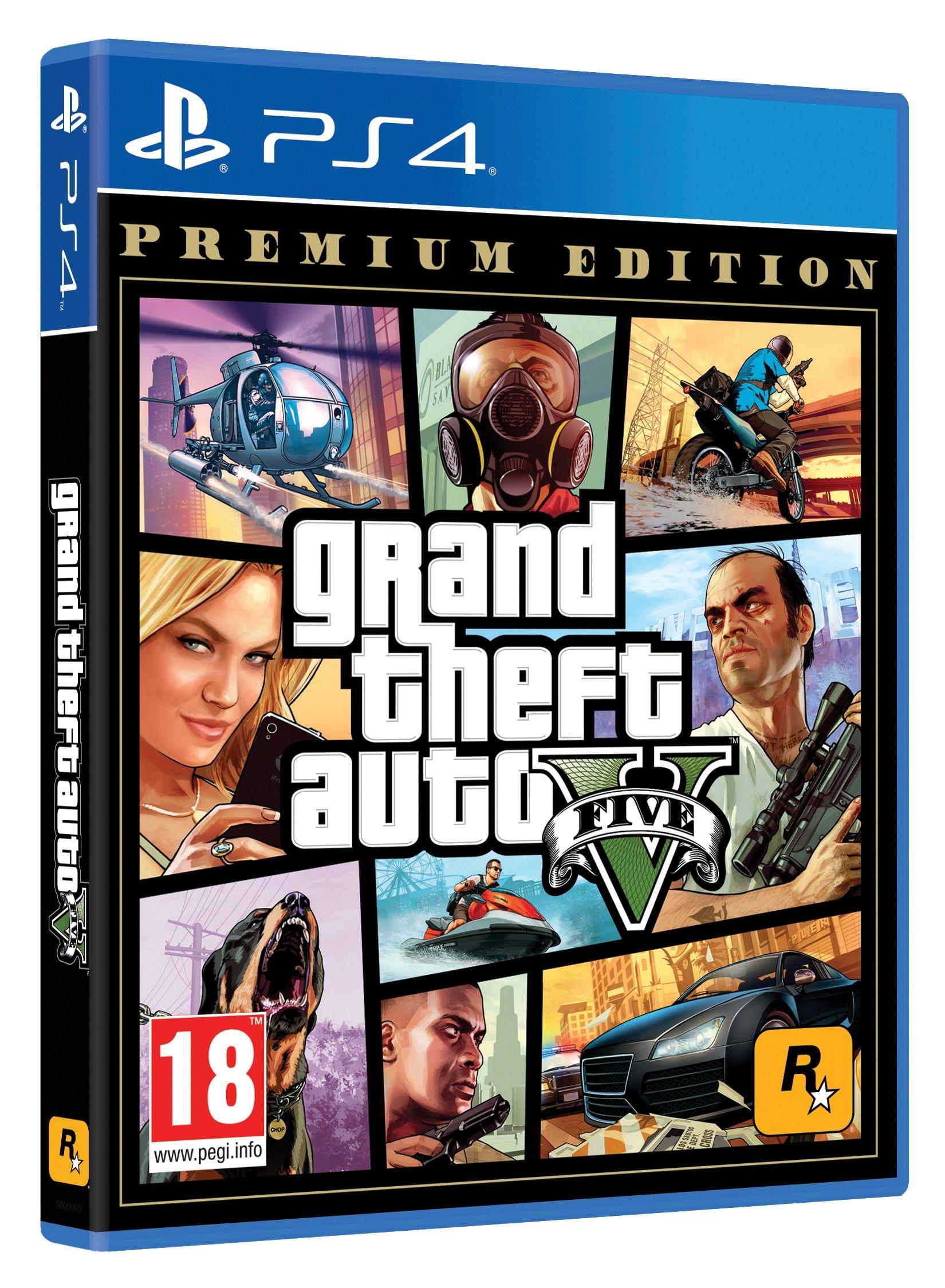Grand Theft Auto V - Edycja Premium Gra PS4 (Kompatybilna z PS5) - niskie  ceny i opinie w Media Expert