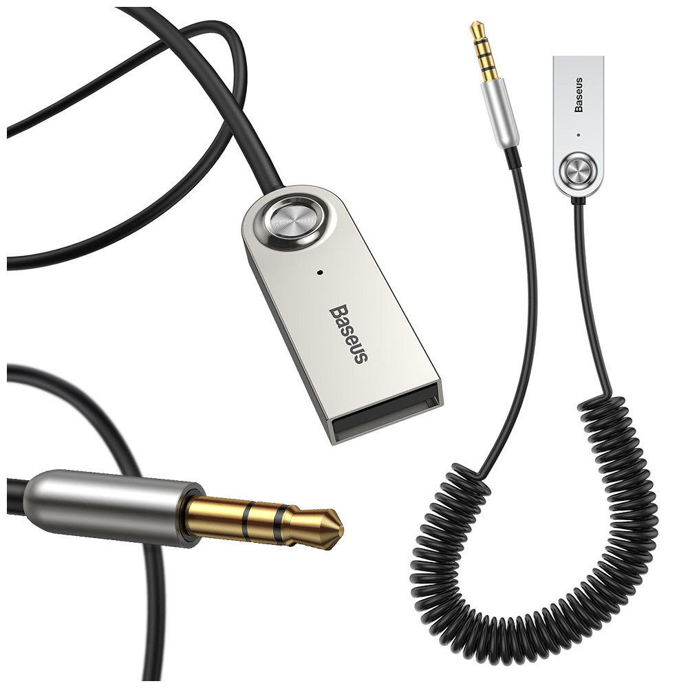 BASEUS CABA01-01 Adapter audio / bluetooth - niskie ceny i opinie w Media  Expert
