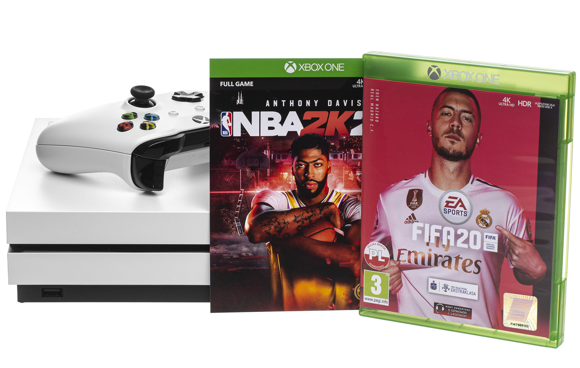 MICROSOFT XBOX ONE S 1TB + NBA 2K20 + FIFA 20 Konsola - niskie ceny i  opinie w Media Expert