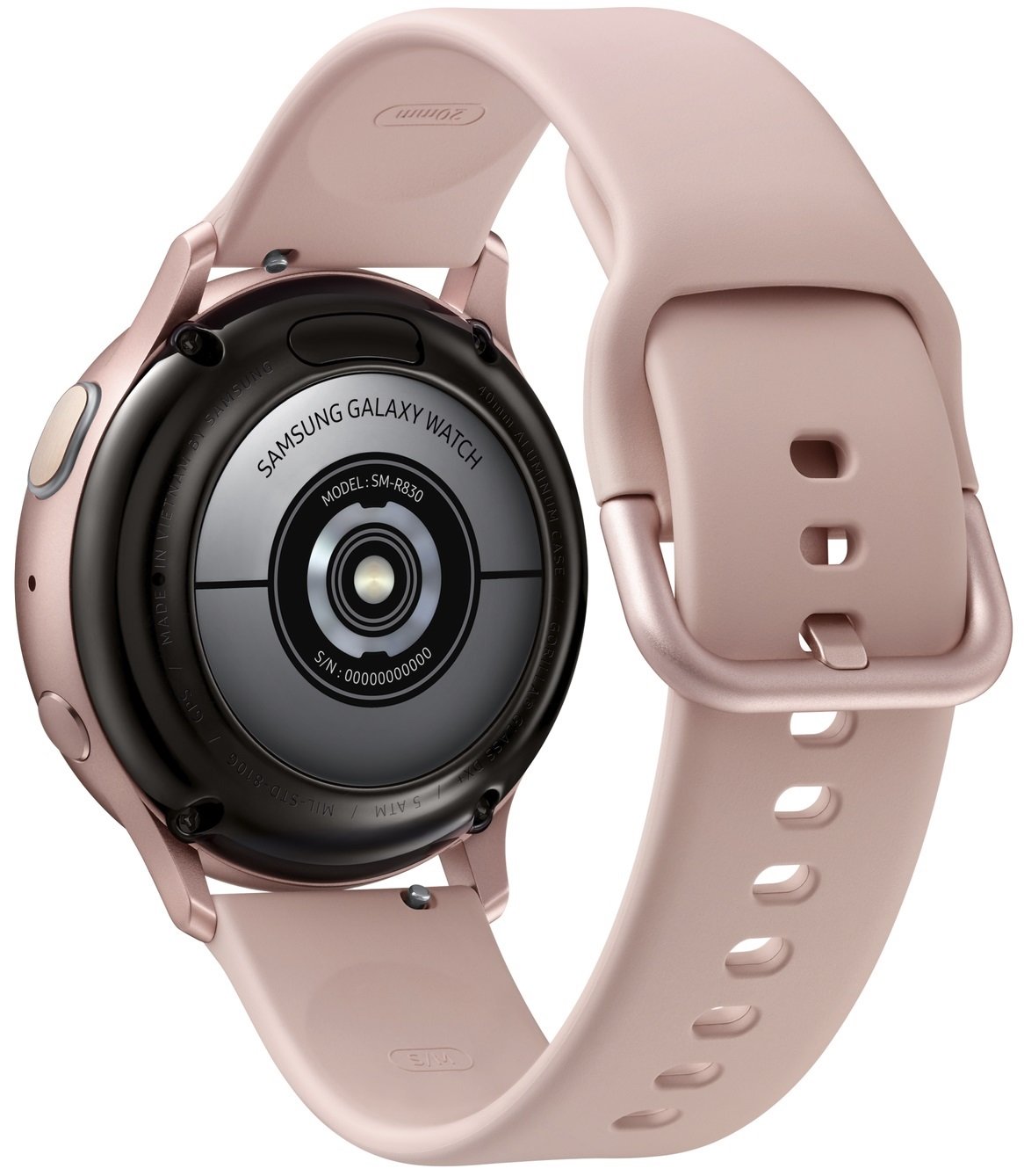 SAMSUNG Galaxy Watch Active 2 SM-R830N 40mm Aluminium Złoty Smartwatch -  niskie ceny i opinie w Media Expert
