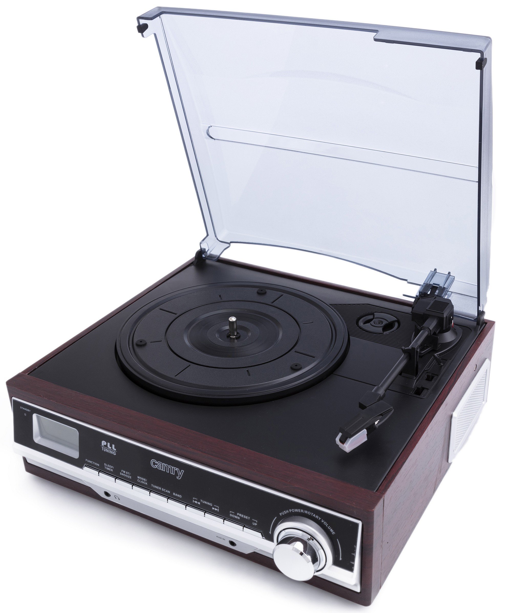 CAMRY CR 1168 Brązowy Gramofon - niskie ceny i opinie w Media Expert