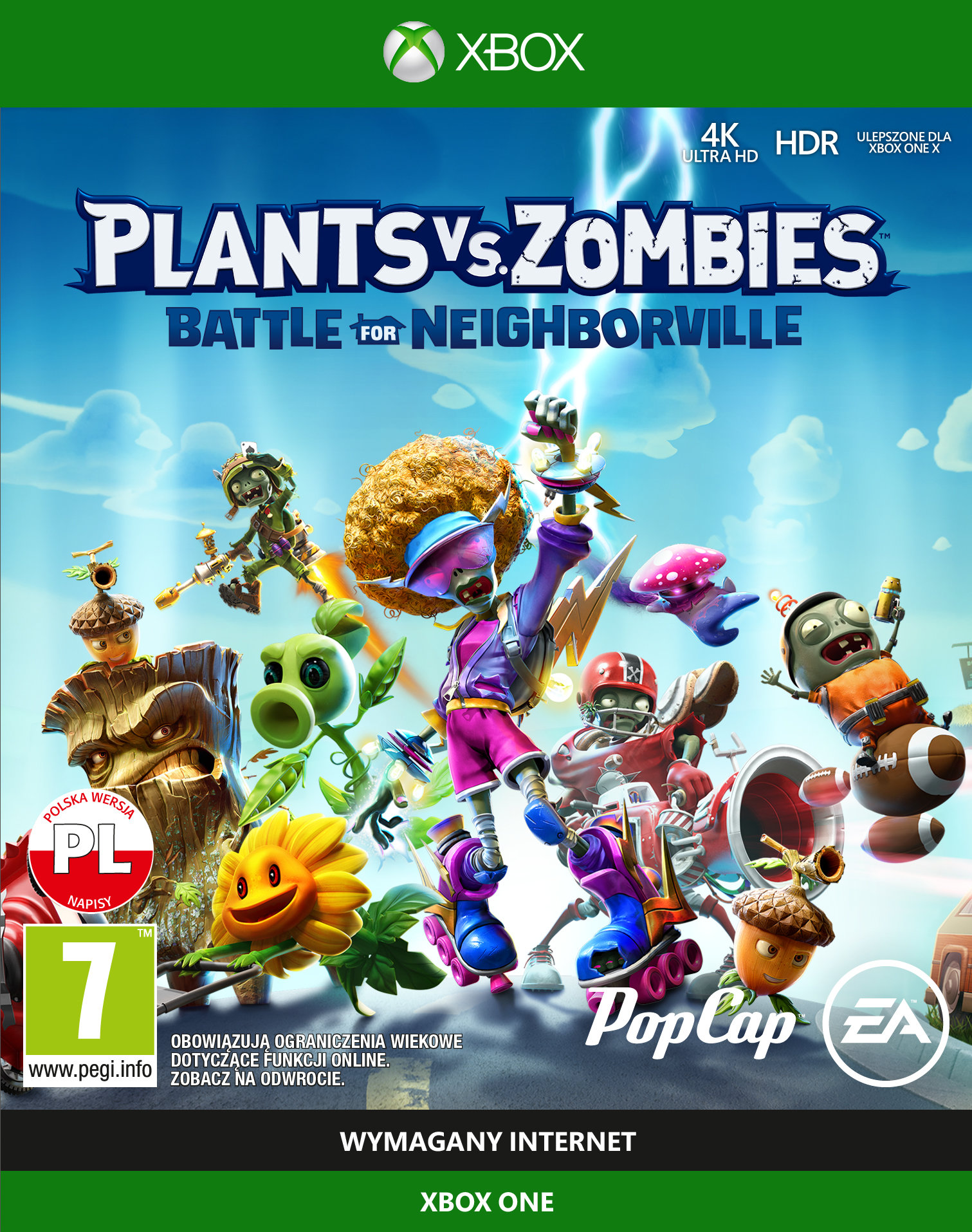 Plants vs. Zombies: Battle for Neighborville Gra XBOX ONE (Kompatybilna z  Xbox Series X) - niskie ceny i opinie w Media Expert