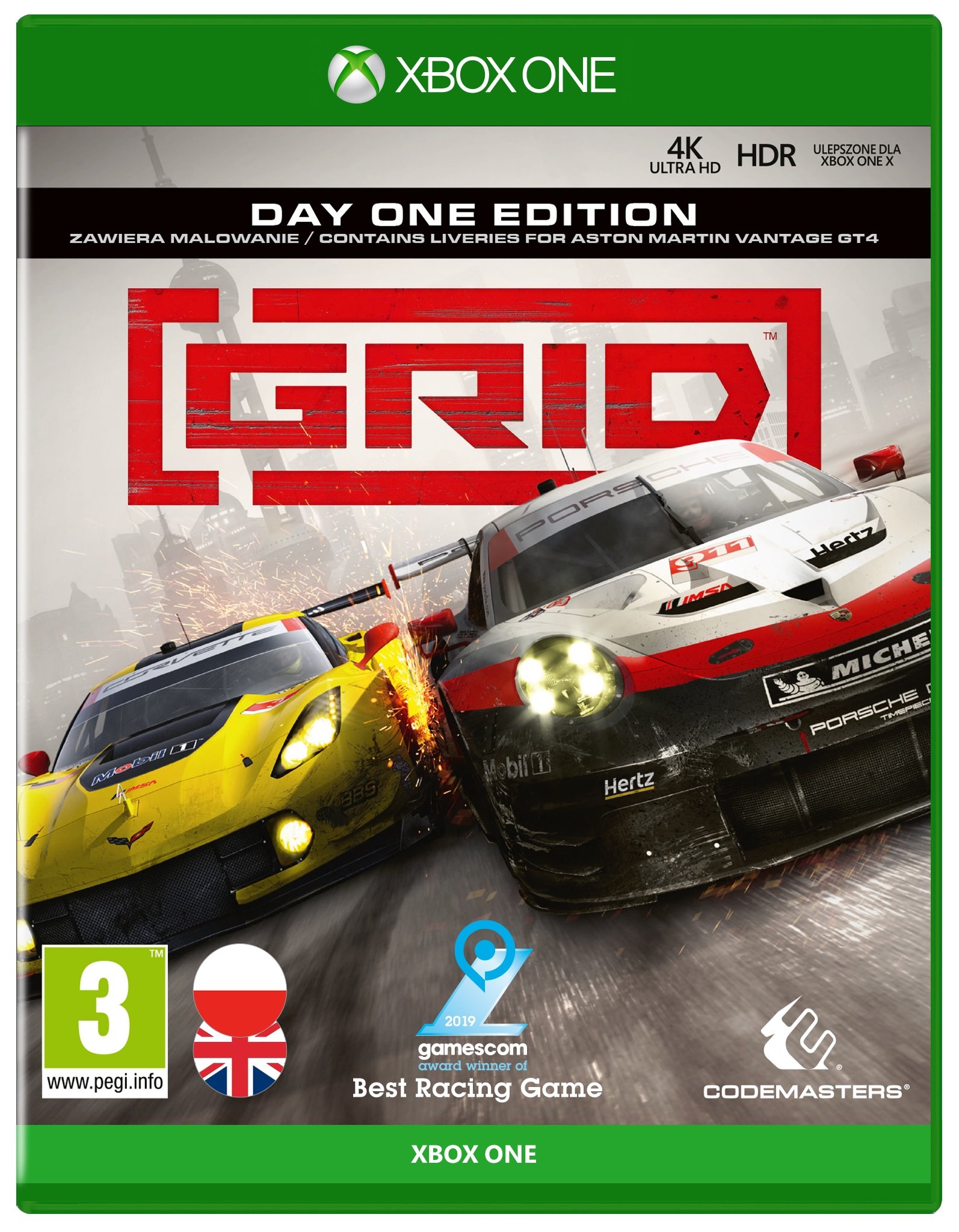 Grid Gra XBOX ONE (Kompatybilna z Xbox Series X) - niskie ceny i opinie w  Media Expert