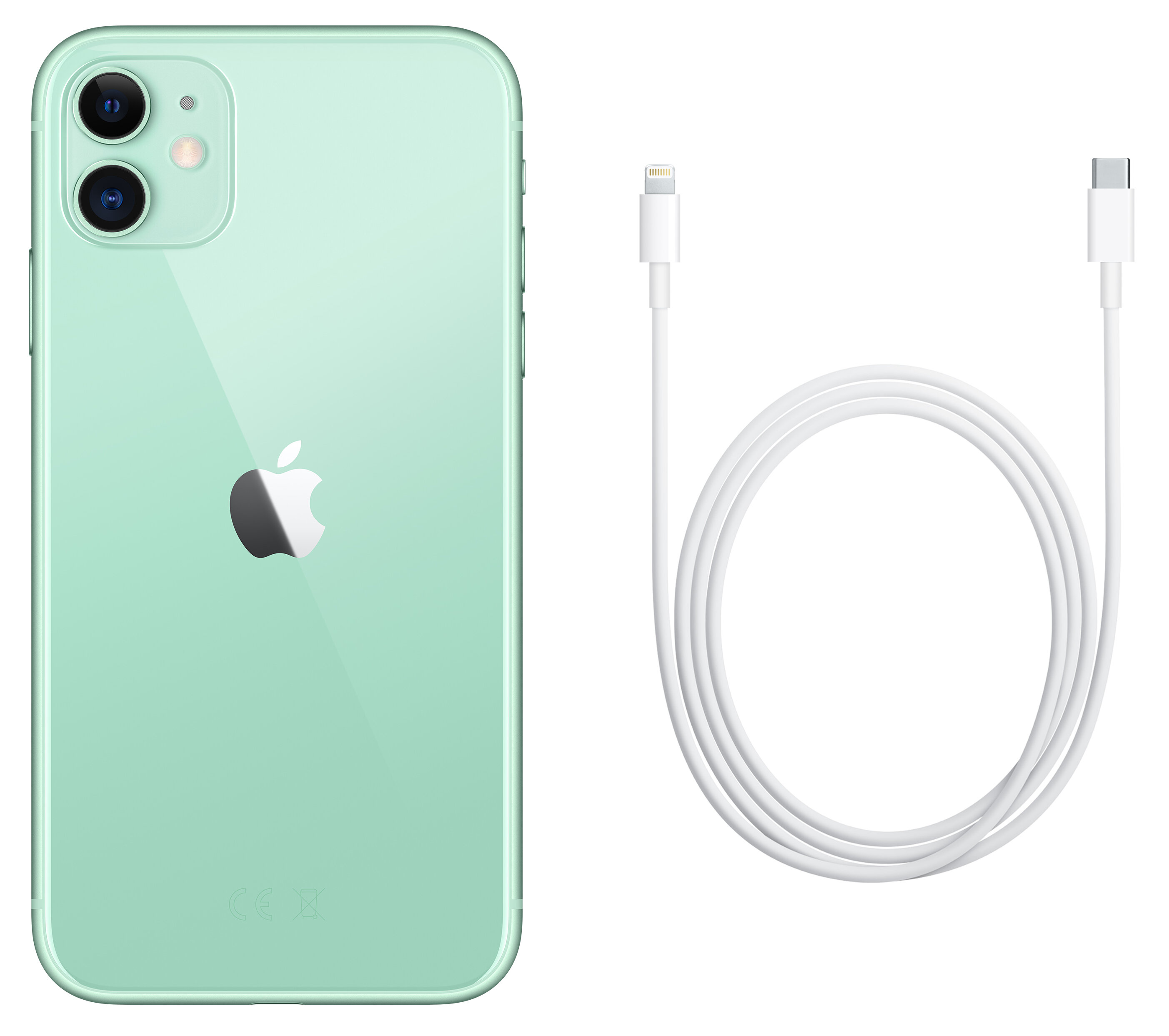 APPLE iPhone 11 64GB 6.1" Zielony MWLY2PM/A + Ładowarka i słuchawki  Smartfon - niskie ceny i opinie w Media Expert