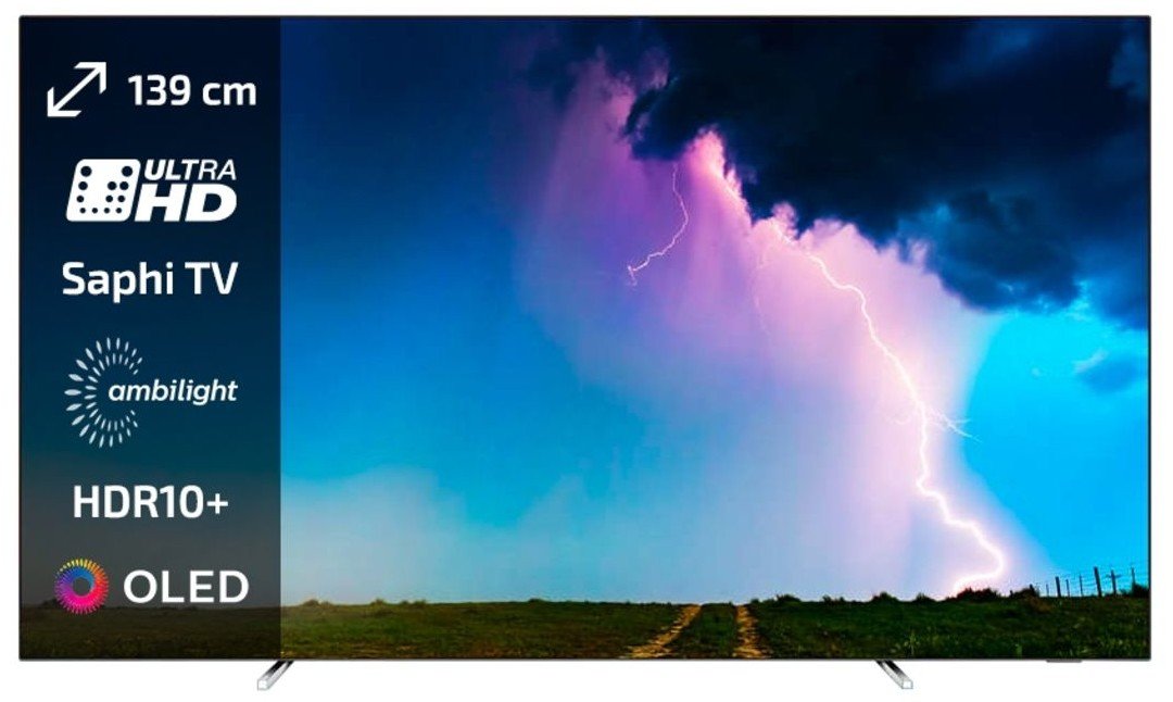 PHILIPS 55754 55" OLED 4K 100Hz WebOS Ambilight x3 Telewizor - niskie ceny  i opinie w Media Expert