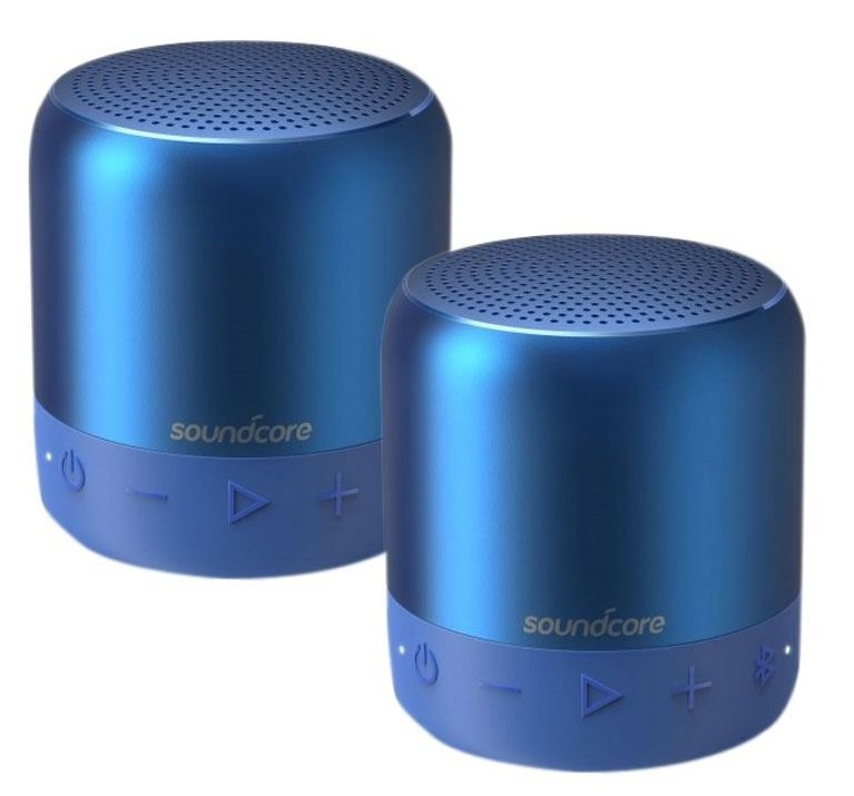 ANKER Soundcore Mini 2 Niebieski Głośnik mobiliny - niskie ceny i opinie w  Media Expert