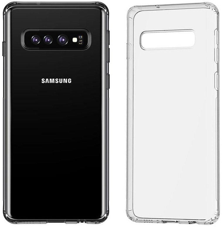BASEUS Simple Case do Samsung Galaxy S10 Przezroczysty Etui - niskie ceny i  opinie w Media Expert