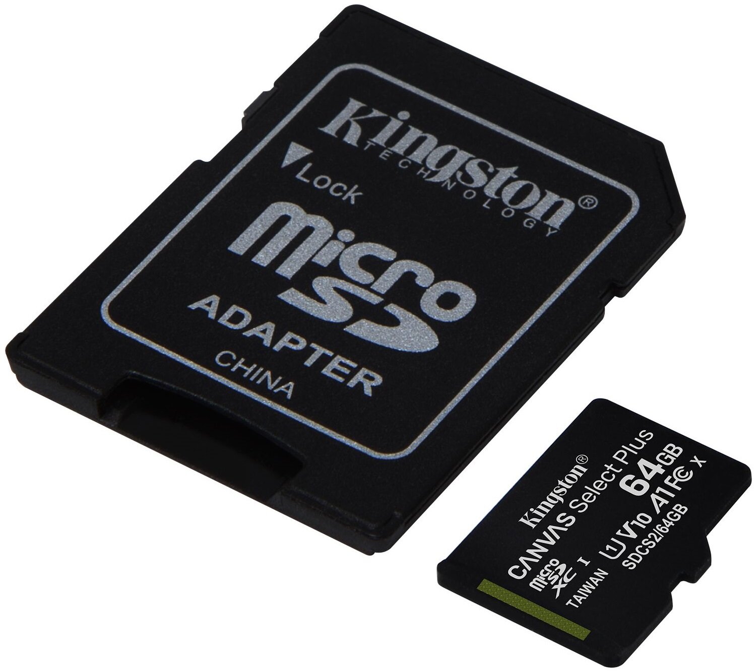 KINGSTON Canvas Select Plus microSDXC 64GB + Adapter Karta pamięci - niskie  ceny i opinie w Media Expert
