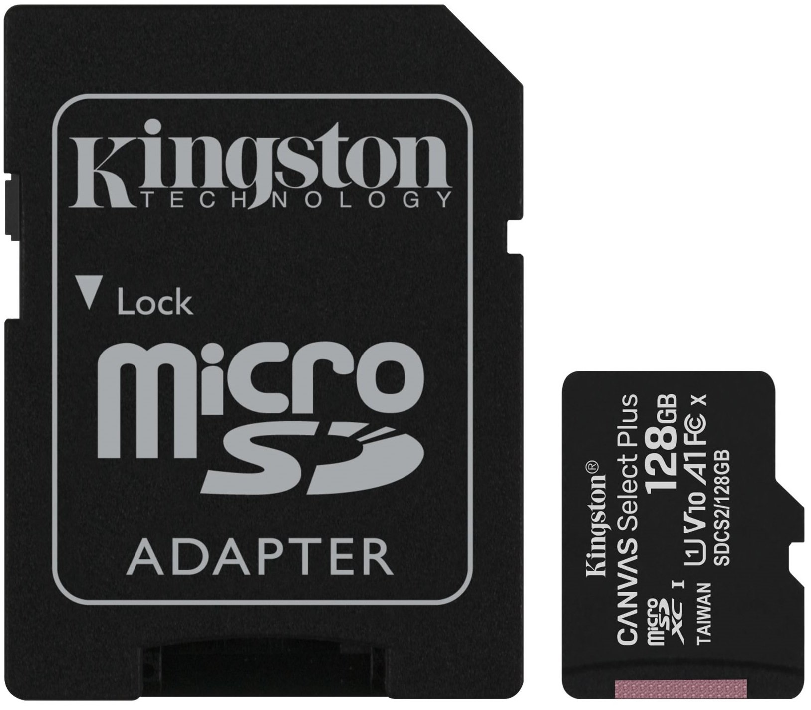 KINGSTON Canvas Select Plus microSDXC 128GB + Adapter Karta pamięci -  niskie ceny i opinie w Media Expert