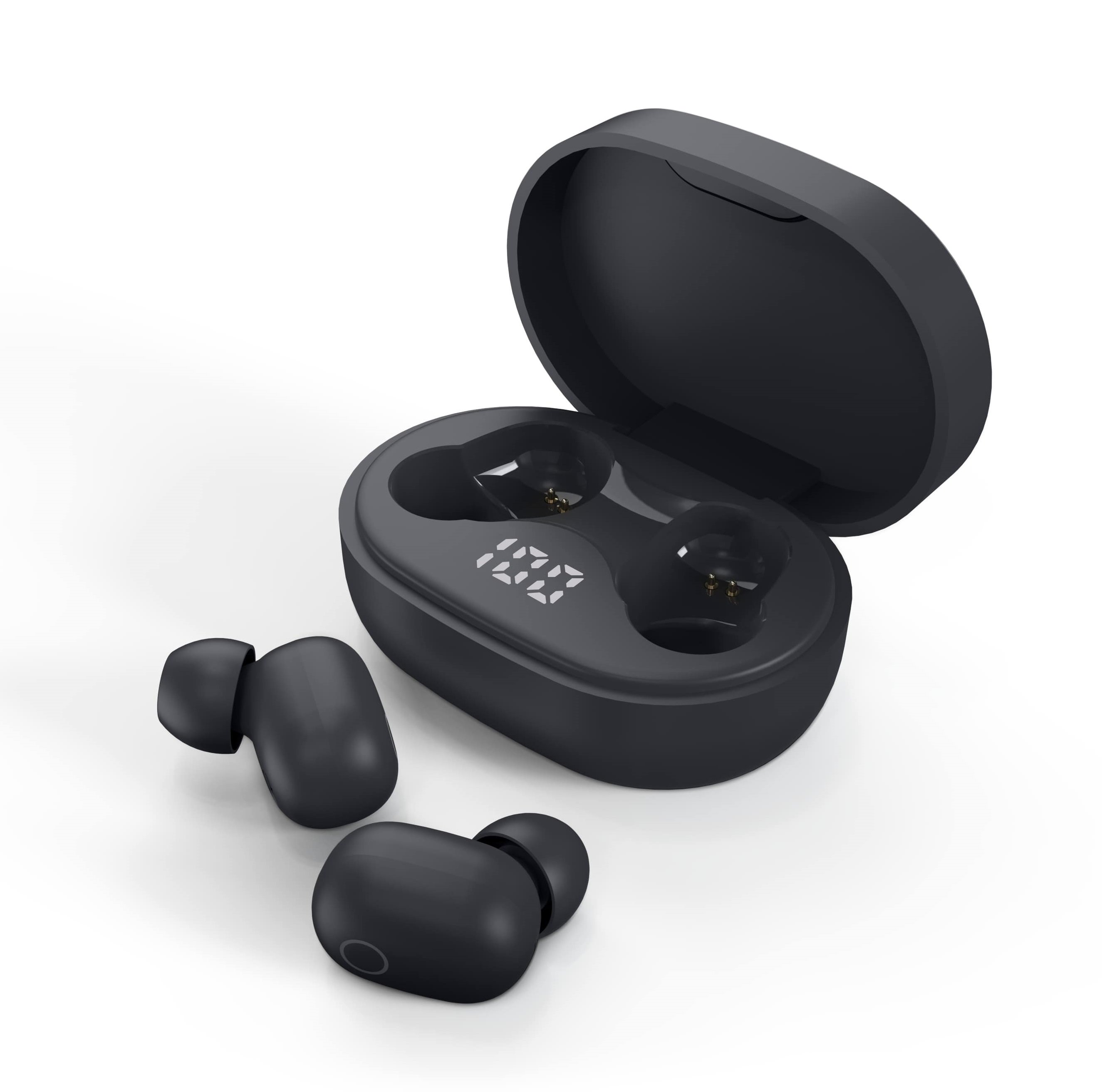 XMUSIC TWS700K Czarny Bluetooth Słuchawki dokanałowe - niskie ceny i opinie  w Media Expert