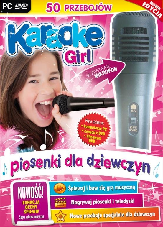 Karaoke Girl - Nowa Edycja + Mikrofon Gra PC - niskie ceny i opinie w Media  Expert