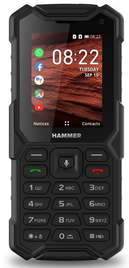 HAMMER 5 Smart Czarny Telefon - niskie ceny i opinie w Media Expert