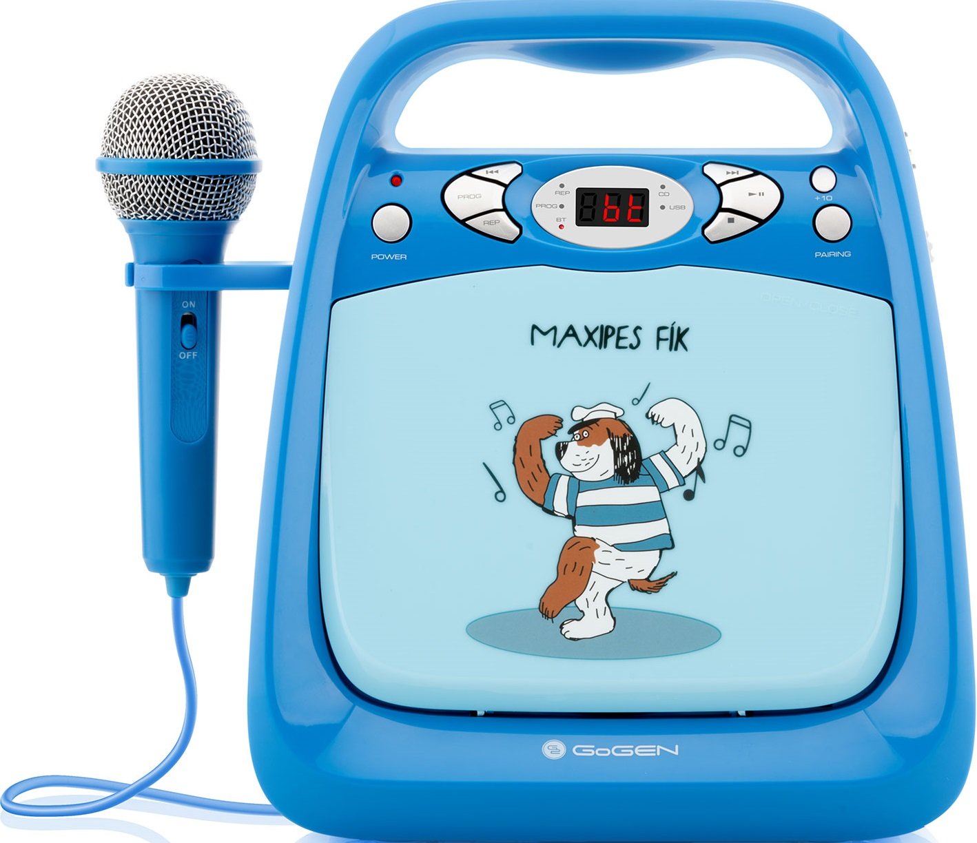 GOGEN Maxi Karaoke Niebieski Radioodtwarzacz - niskie ceny i opinie w Media  Expert