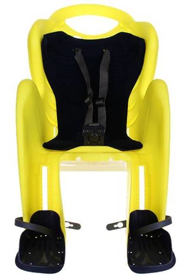 BELLELLI Mr Fox Standard Żółty Fotelik rowerowy - niskie ceny i opinie w  Media Expert