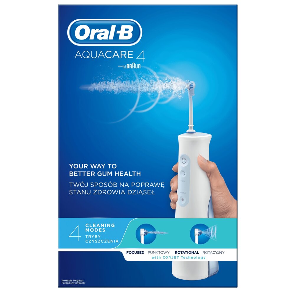 ORAL-B MDH20.016.2 Aquacare 4 Irygator - niskie ceny i opinie w Media Expert