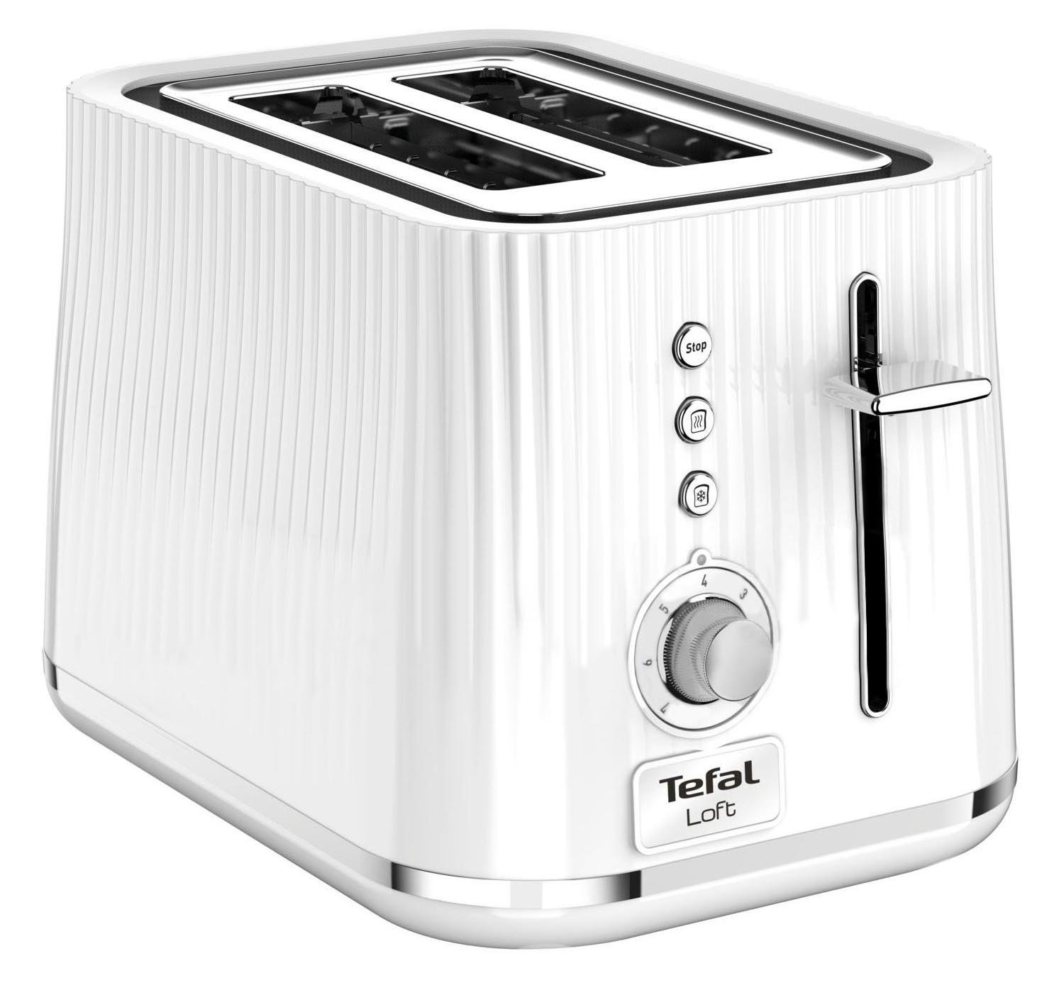 TEFAL Loft TT7611 Biały Toster - niskie ceny i opinie w Media Expert
